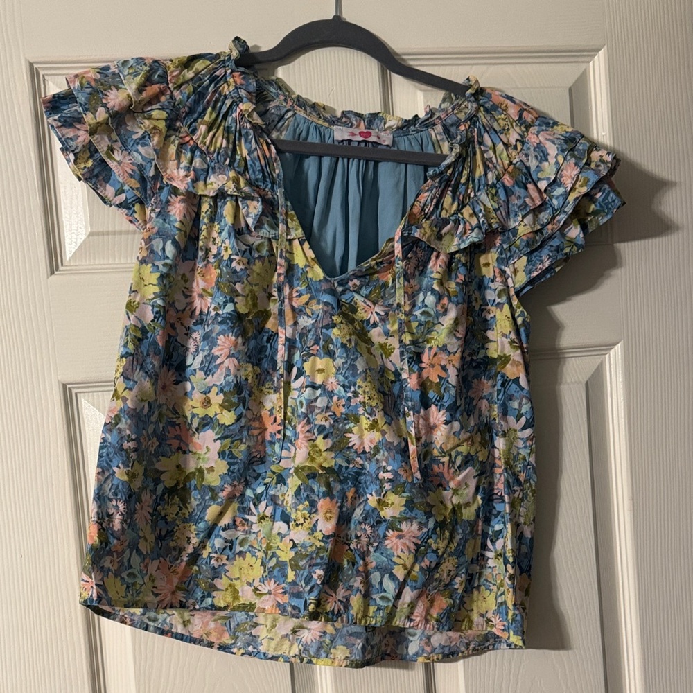 Buddy Love Multicolor Floral Blouse